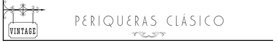 Periquera vintage modelo Valentino